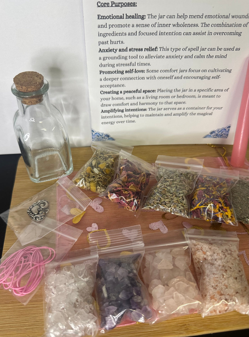 Triple Goddess Series – The Mother-Nurturing & Comfort Spell Jar Kit
